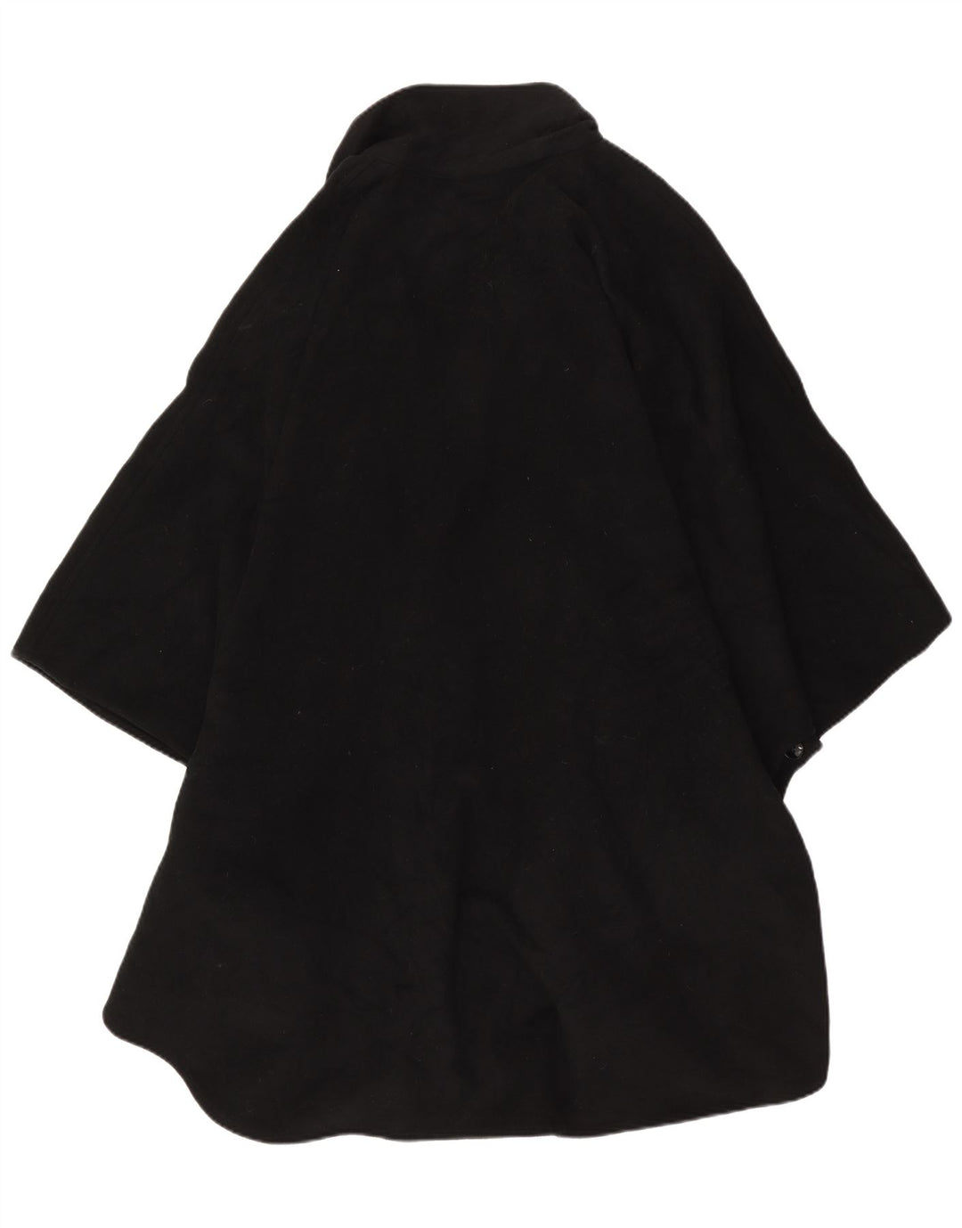 Sportstaff Manteau Poncho Femme Taille Unique Laine Noire