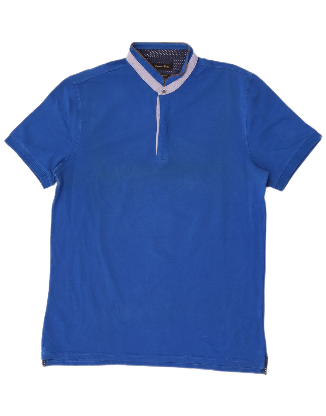 Massimo Dutti Polo Homme Grand Bleu