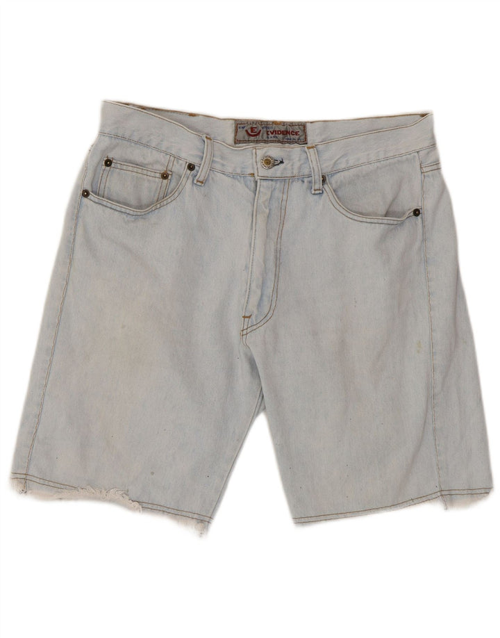 EVIDENCE Short en Jean W32 Homme Bleu Moyen