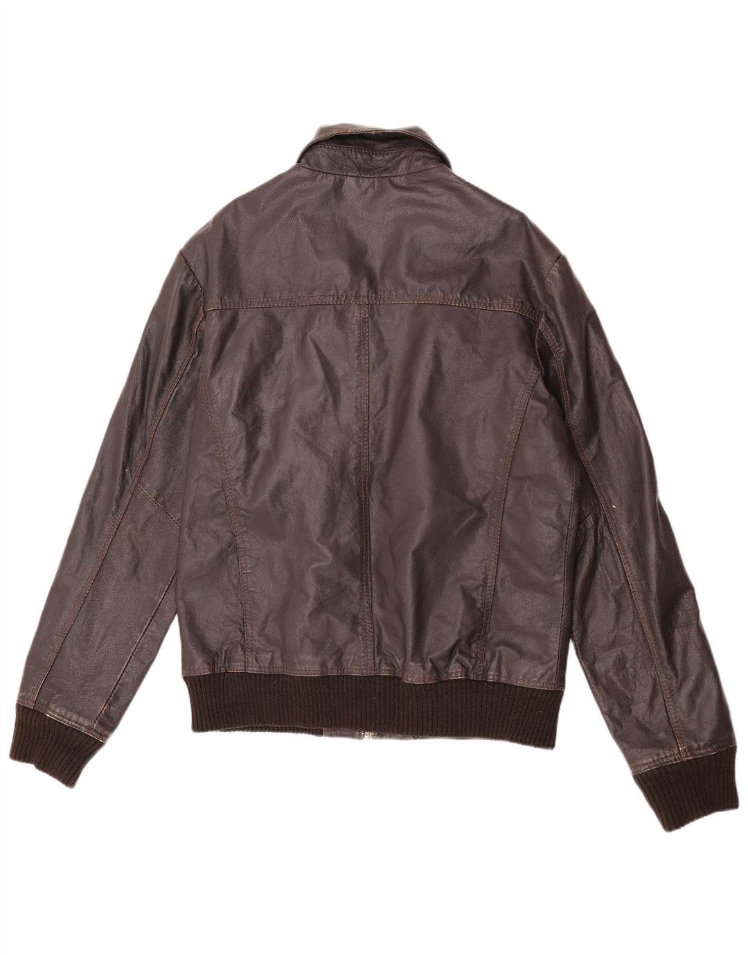 Project Veste en cuir pour homme UK 40 Large Marron