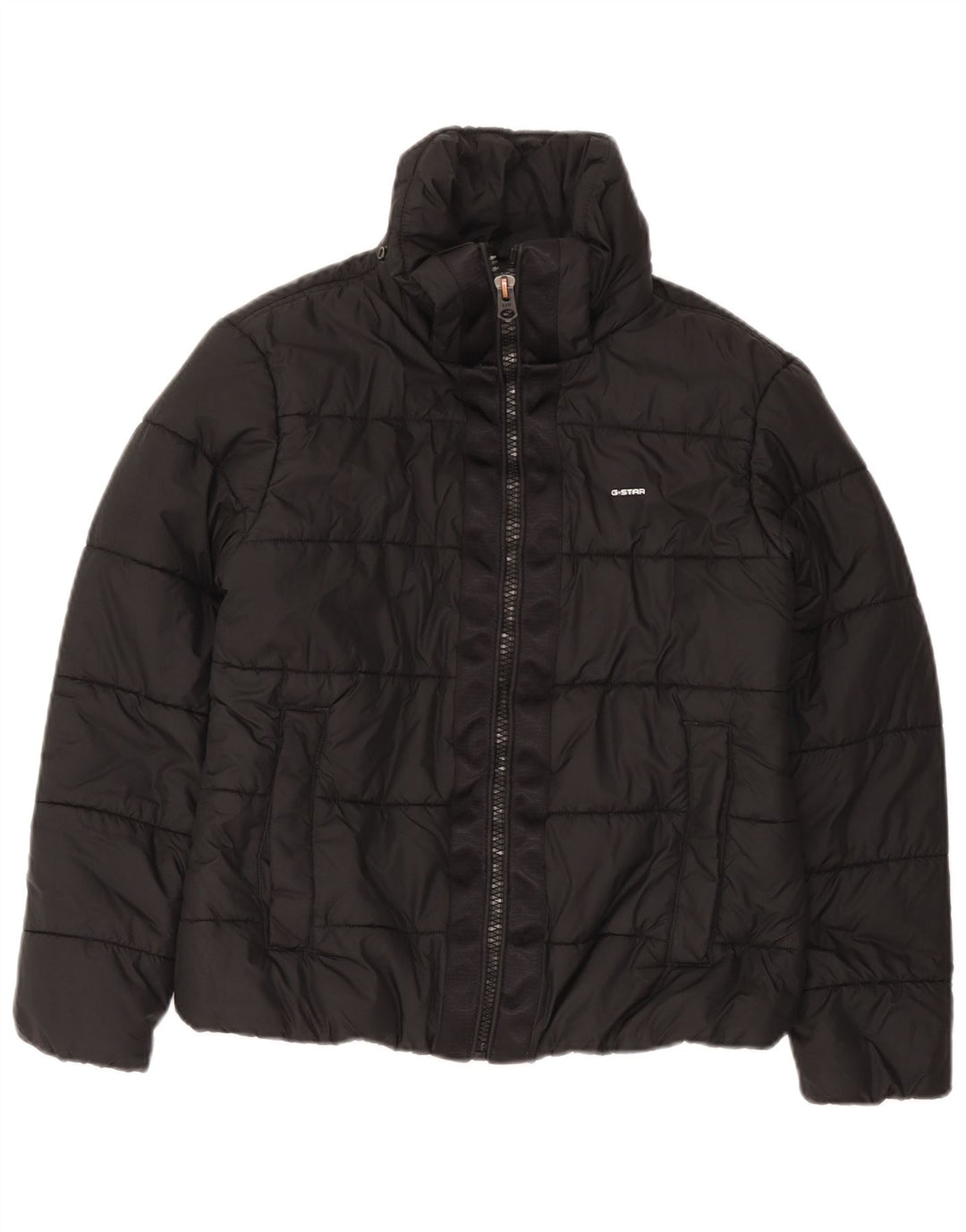 G-Star Veste matelassée pour femme UK 16 Large Noir Polyester