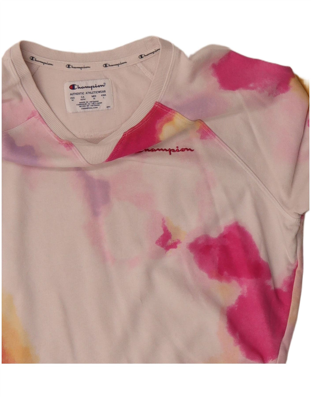 Champion Sweat-shirt coupe ample pour femme UK 14 Medium Multicolore