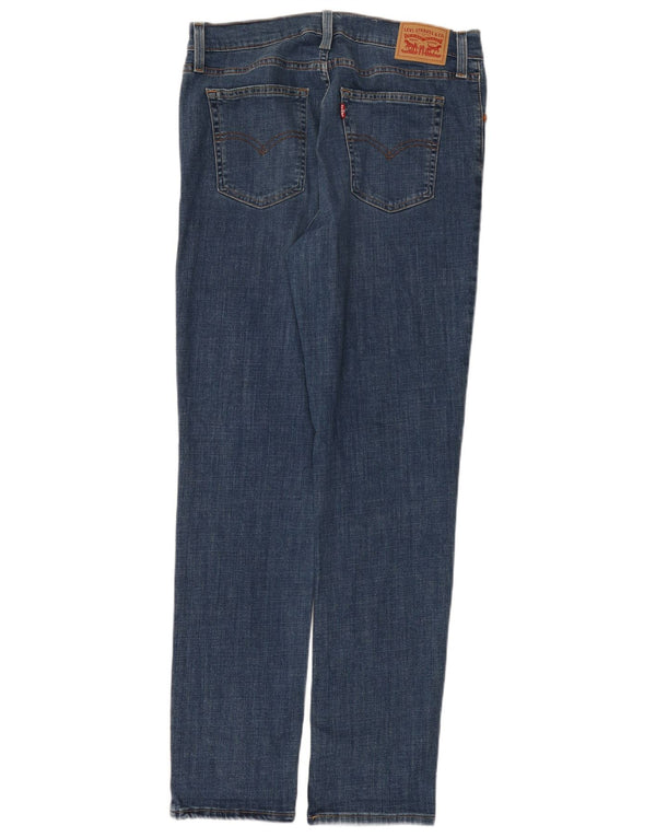 Levi's Jean Droit 724 Taille Haute Femme W32 L32 Bleu Coton