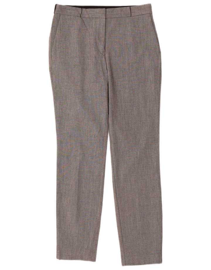 Zara Femme Pantalon De Costume Slim Moyen W28 L28 Gris
