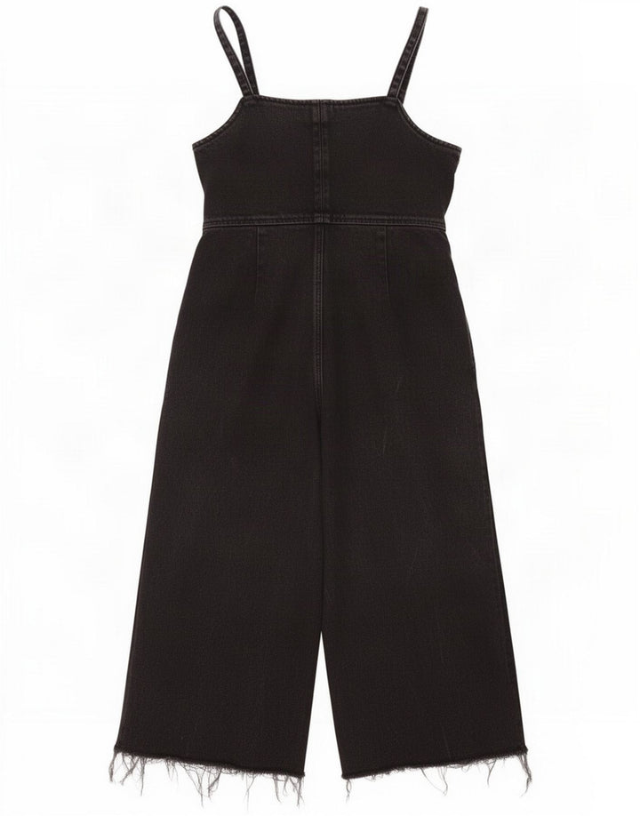 Topshop Combinaison Femme UK 12 Coton Gris Moyen