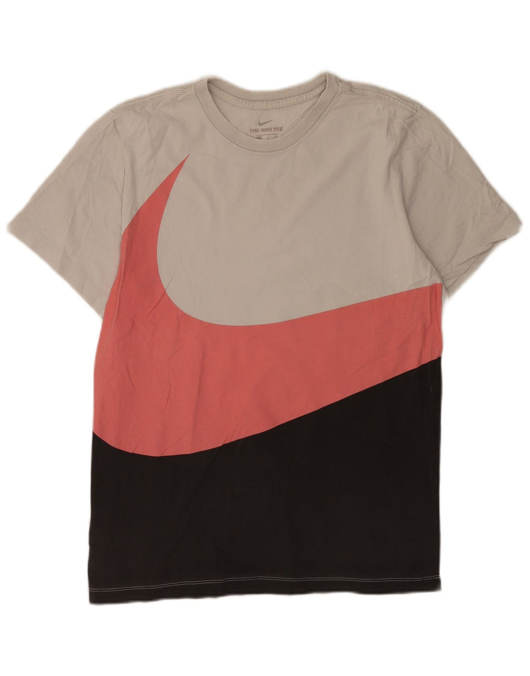 Nike T-Shirt Homme Haut Large Gris Colorblock