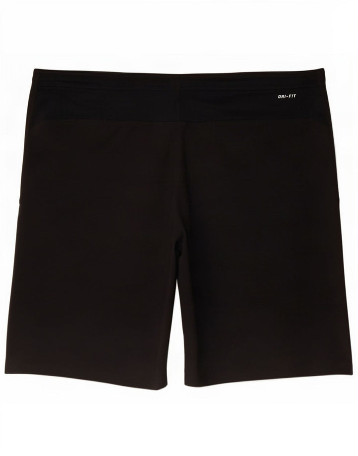 Nike Short de sport Dri Fit pour homme XL Noir Polyester