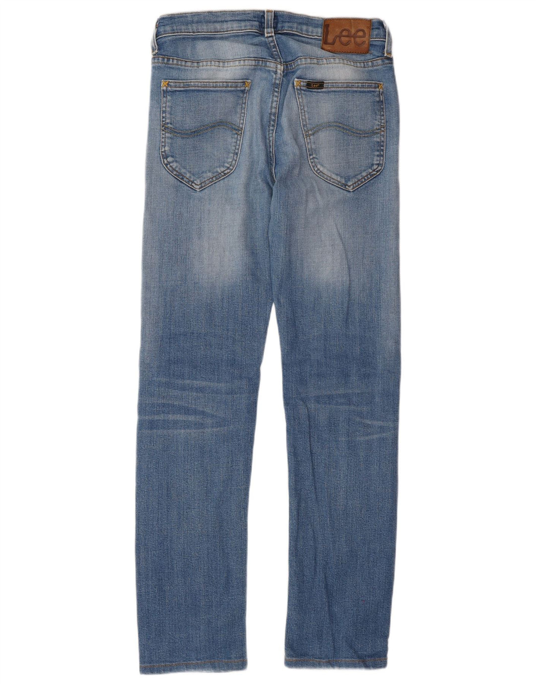 Lee Femme Daren Jean Droit W28 L32 Bleu Coton