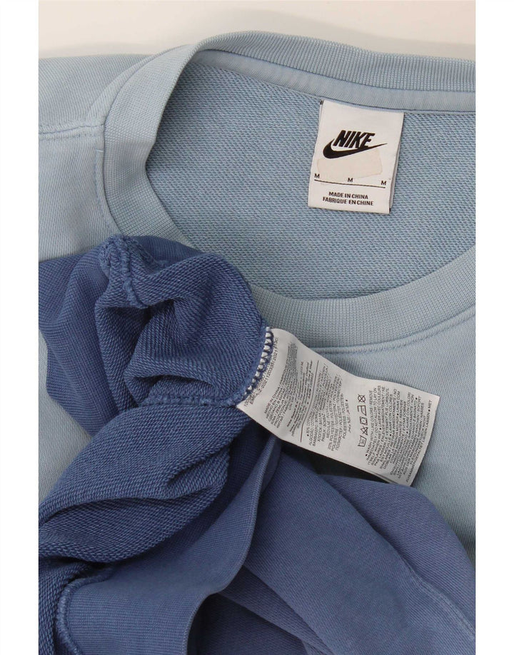 Nike Sweat-shirt en coton tie-dye bleu moyen pour homme
