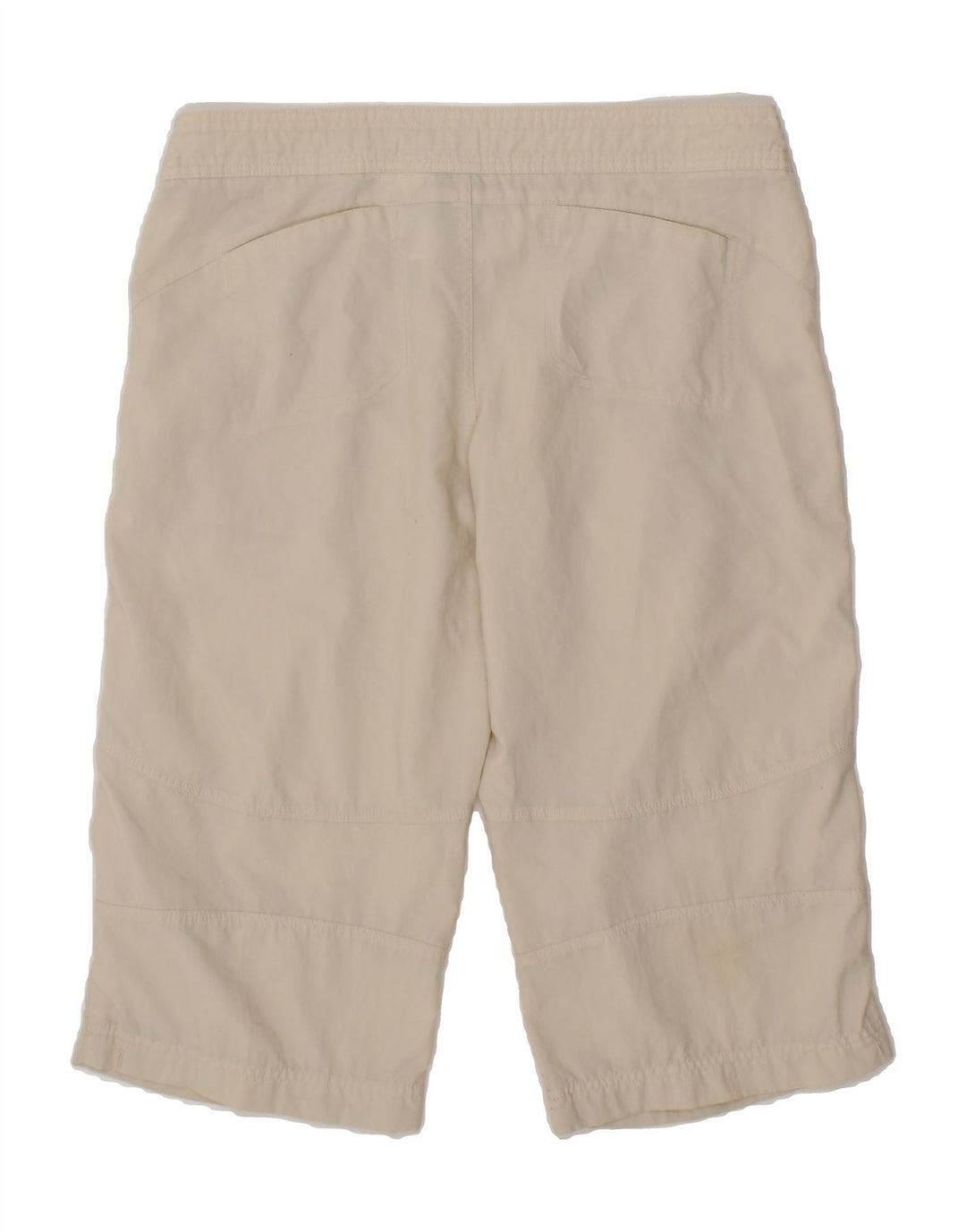 NIKE Womens Bermuda Sport Shorts US 8-10 Medium  Off White Polyester Vintage Nike and Second-Hand Nike from Messina Hembry 