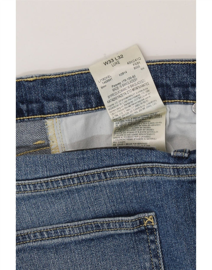 Lee Jean Slim Luke W33 L32 Homme Bleu Coton