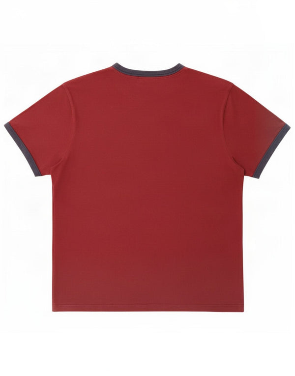 Jack Wills T-shirt coupe classique pour homme XL en coton marron
