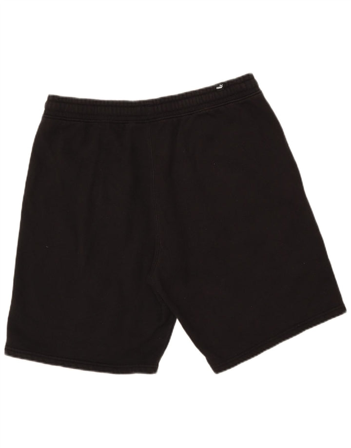 PUMA Short de sport graphique pour hommes, grand, noir