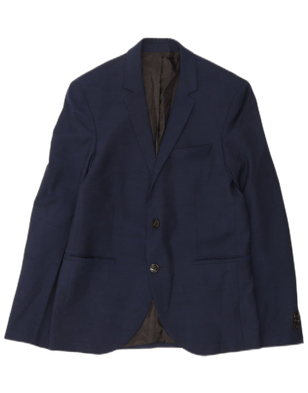 Jack & Jones Veste Blazer 2 Boutons Garçon 13-14 ans Bleu Marine Polyester