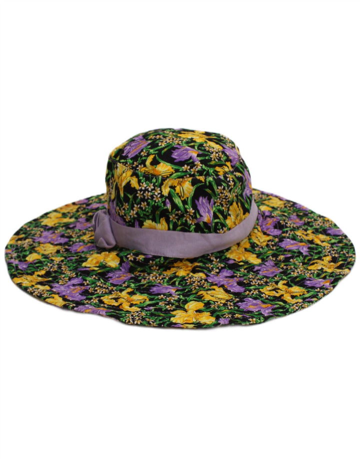 Guess Chapeau Bob Graphique Femme Moyen Multicolore Floral Coton Bohème