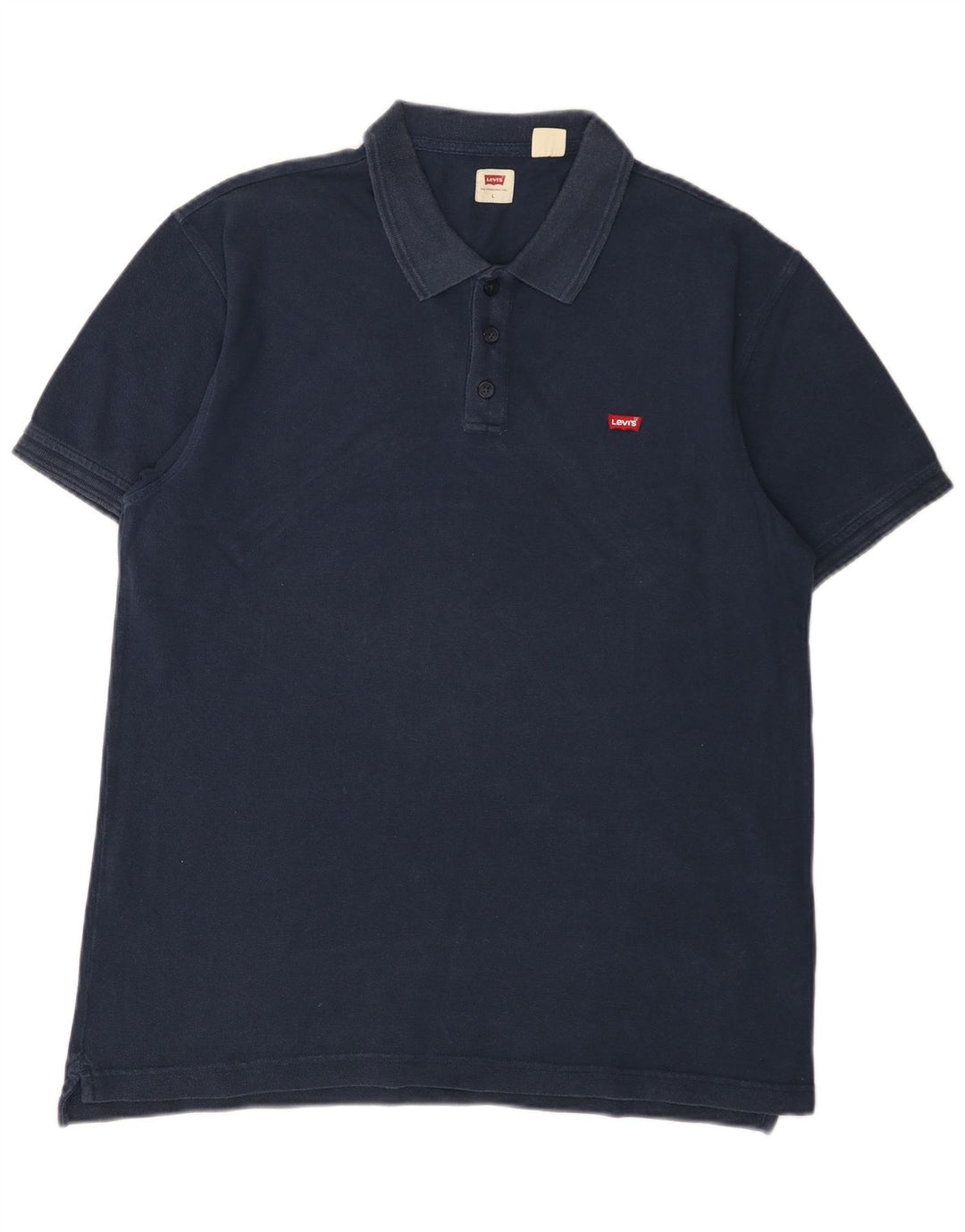 Levi's Polo Homme Large Bleu Marine Coton