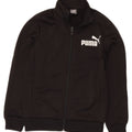 PUMA Veste de survêtement graphique pour garçon 9-10 ans Noir moyen Polyester