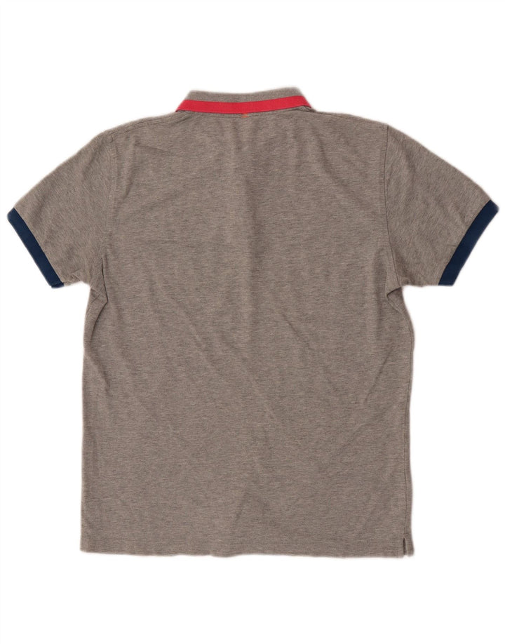 Sun68 Polo Homme Gris Moyen Moucheté