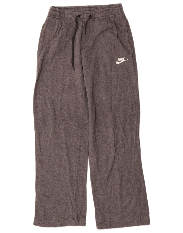 NIKE Pantalon de survêtement pour femme UK 6 XS Gris Coton