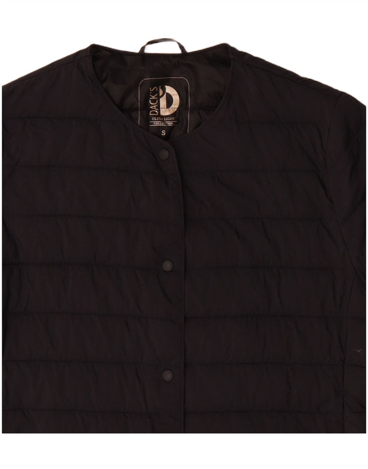 Dack's Veste matelassée pour femme UK 10 Small Bleu marine Nylon