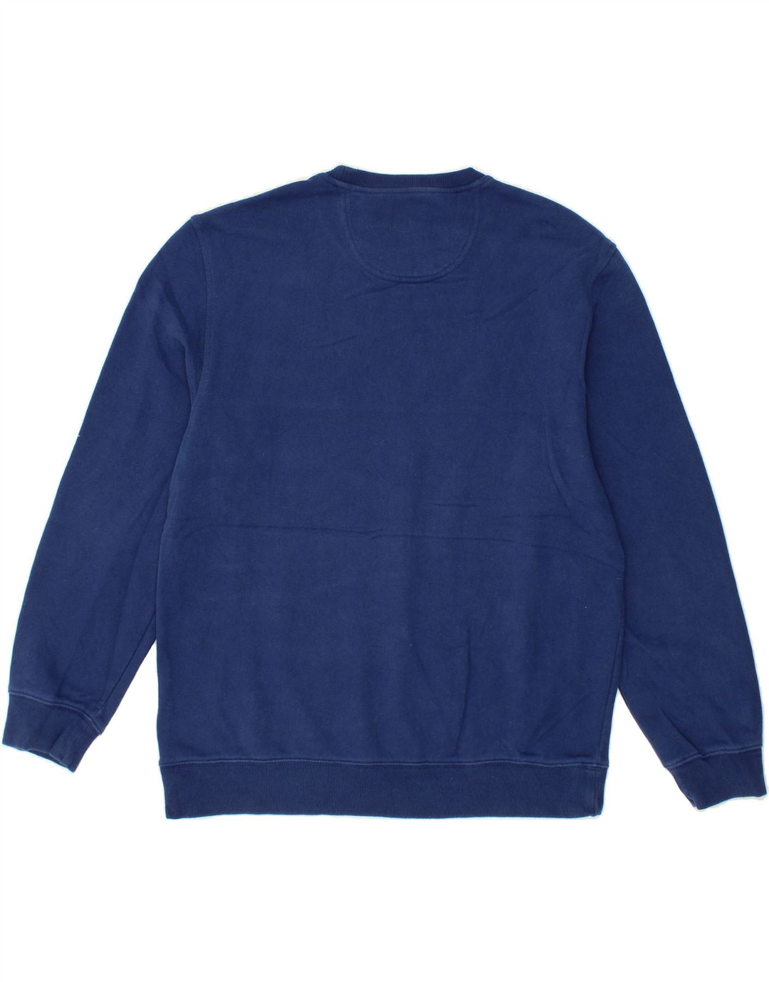 IZOD Mens Sweatshirt Jumper Large Navy Blue Cotton Vintage Izod and Second-Hand Izod from Messina Hembry 