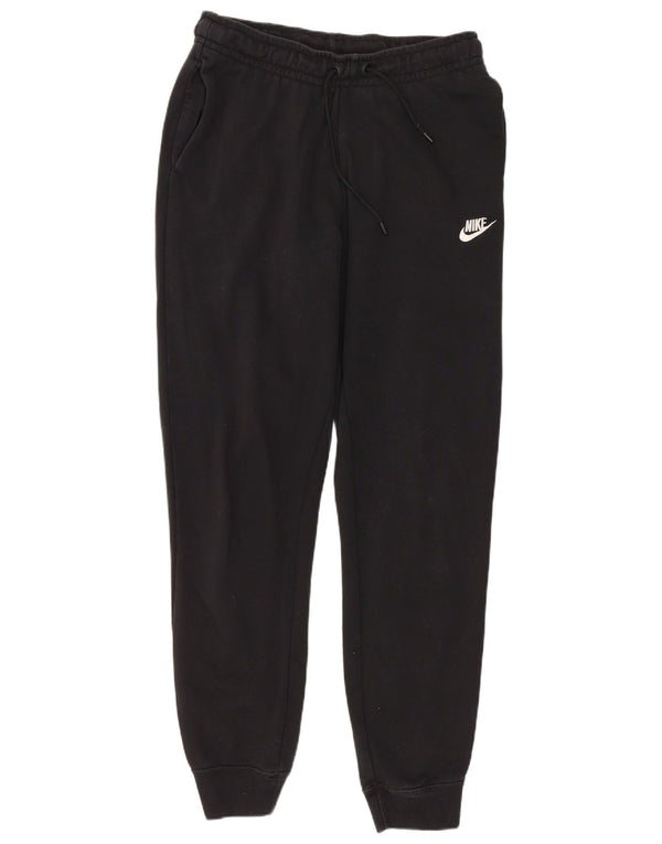 Nike Pantalon de survêtement pour femme Joggers UK 10 Small Noir Coton