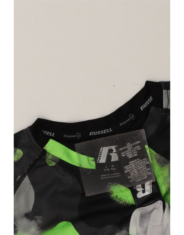 RUSSELL ATHLETIC T-Shirt Garçon 10-11 Ans Grand Multicolore