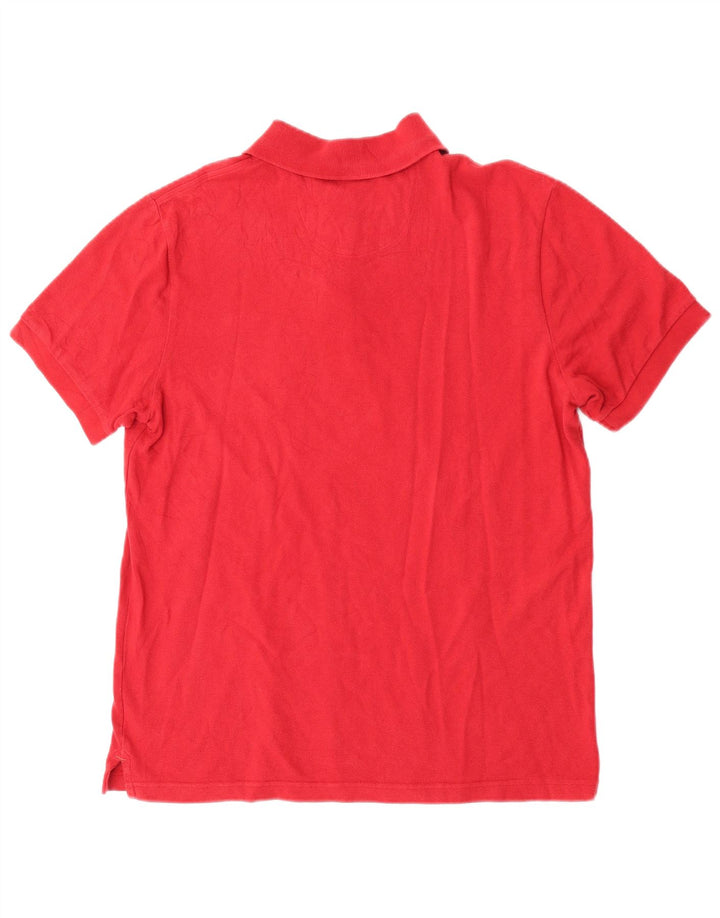 Dockers Polo Homme Rouge Moyen Coton