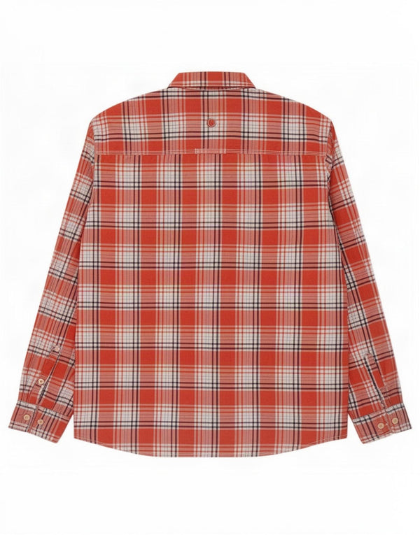 Fat Face Mens Classic Fit Shirt XL Red Check Cotton