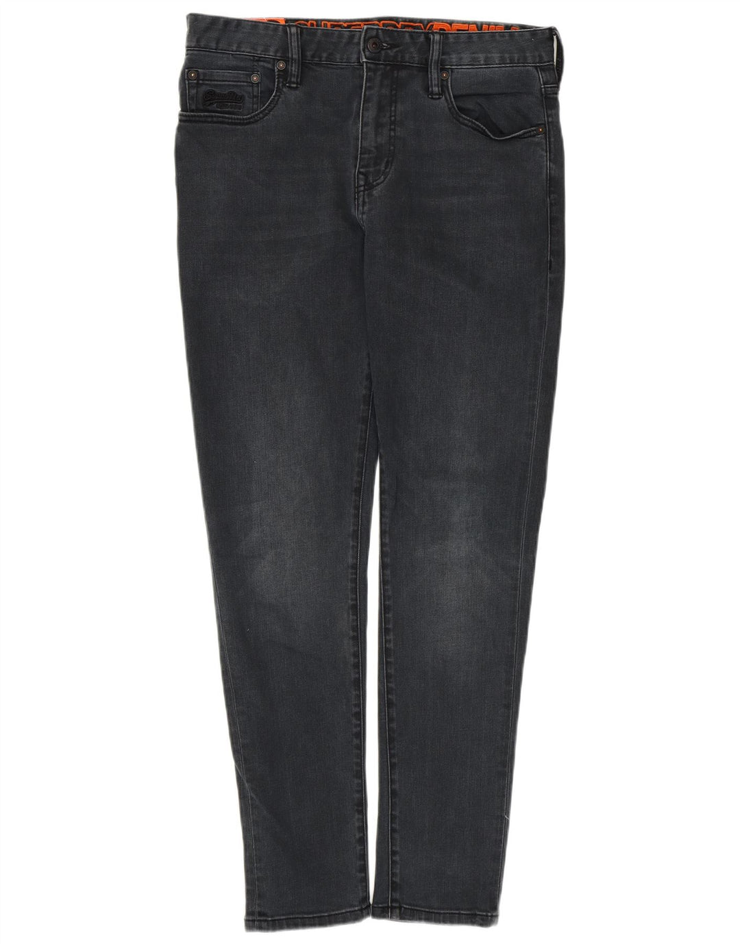 SUPERDRY Jean Slim Homme W32 L30 Bleu Coton