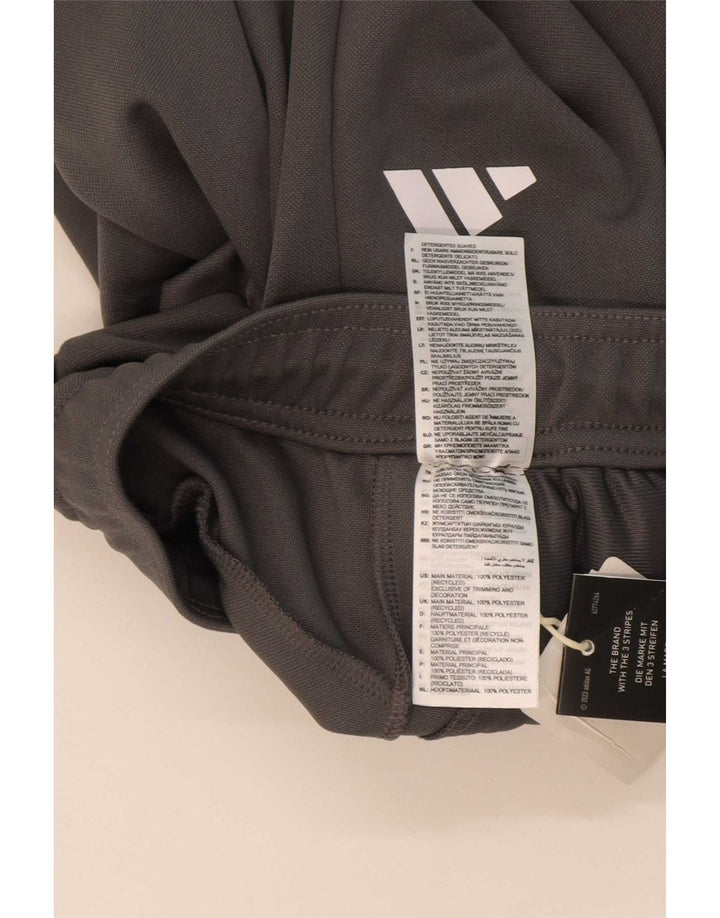 Adidas Short de Sport Aeroready Regular Fit Homme Gris Moyen Polyester
