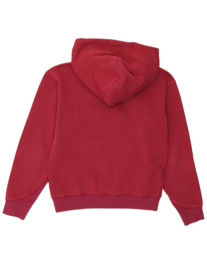G-STAR Pull à capuche surdimensionné pour femme UK 6 XS Coton bordeaux