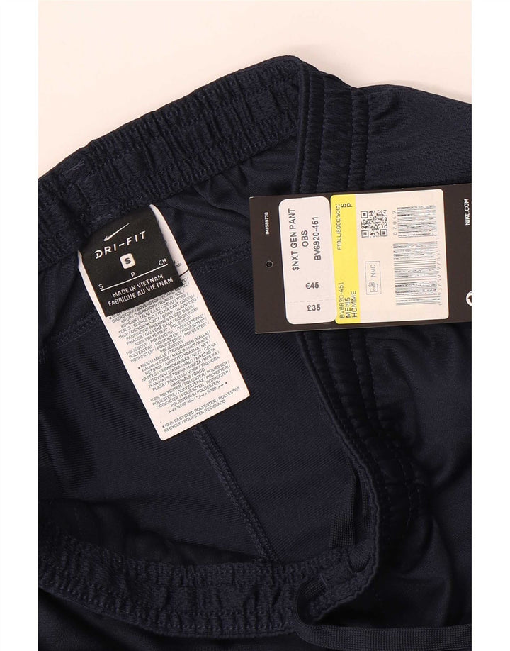 Nike Pantalon de survêtement pour homme Small Bleu marine Polyester