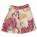 Benetton Femme Jupe Trapèze W30 Medium Multicolore Floral