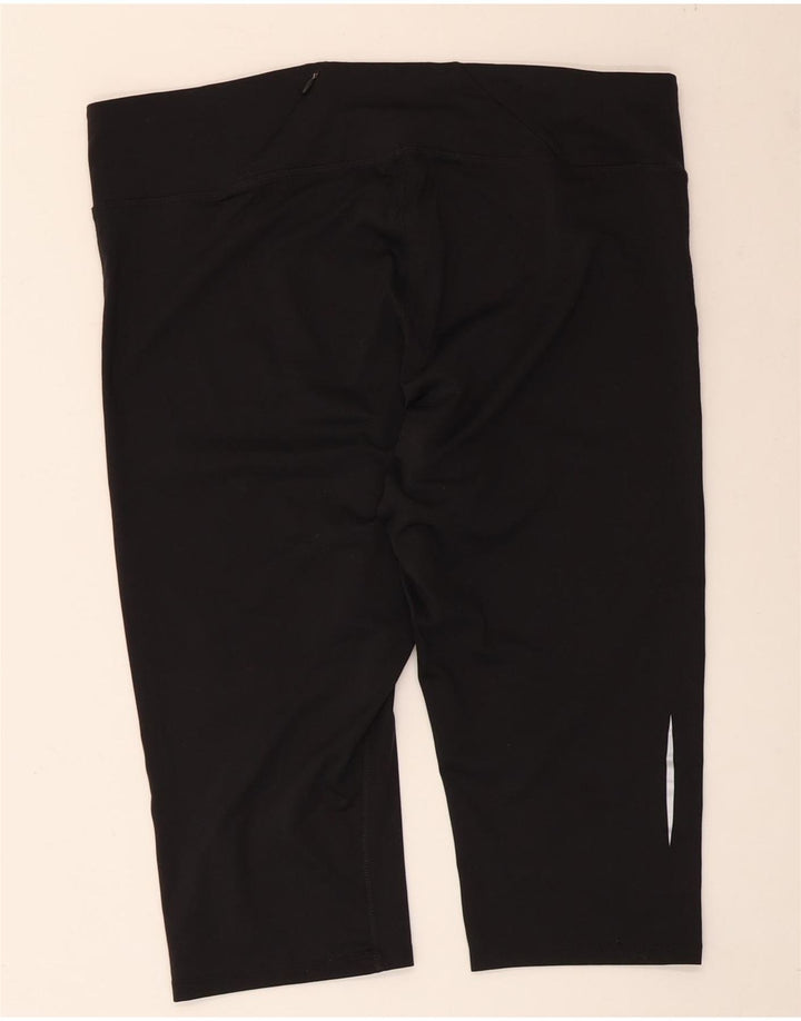 Marks & Spencer Leggings Capri Femme UK 20 2XL Noir Polyester