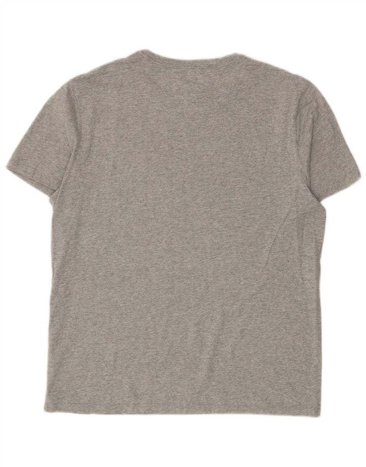 Tommy Hilfiger T-Shirt Homme Gris Moyen Coton