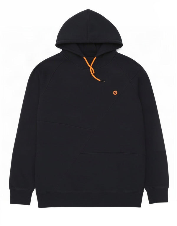 Jack & Jones Pull à capuche pour homme Large Bleu Marine Polyester