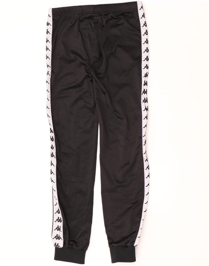 Kappa Pantalon de Survêtement Graphique Homme Joggers Small Noir
