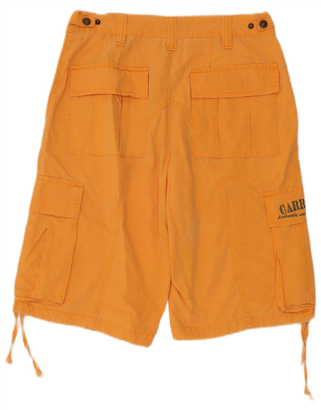 Carrera Short Cargo W29 Petit Orange Coton Homme