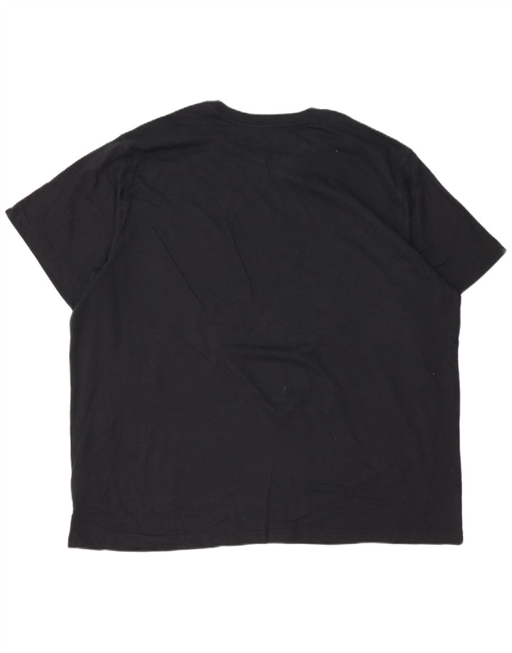 EDDIE BAUER T-Shirt Homme Top 3XL Coton Noir