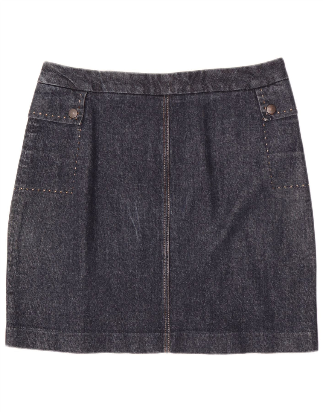 Tommy Hilfiger Femme Mini Jupe En Jean W34 Grand Bleu