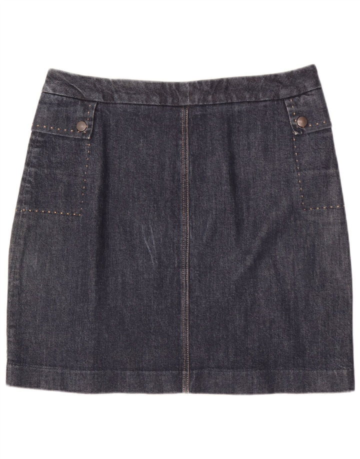 Tommy Hilfiger Femme Mini Jupe En Jean W34 Grand Bleu