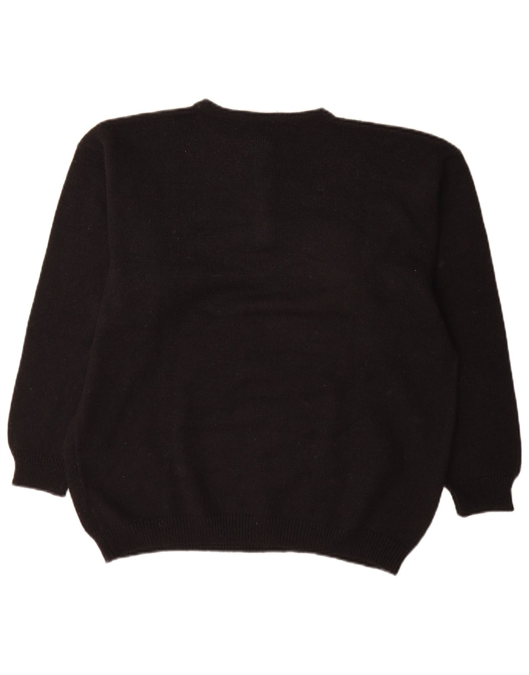 Baldini Pull col boutonné pour femme UK 16 Grand Noir Argyle/Diamant