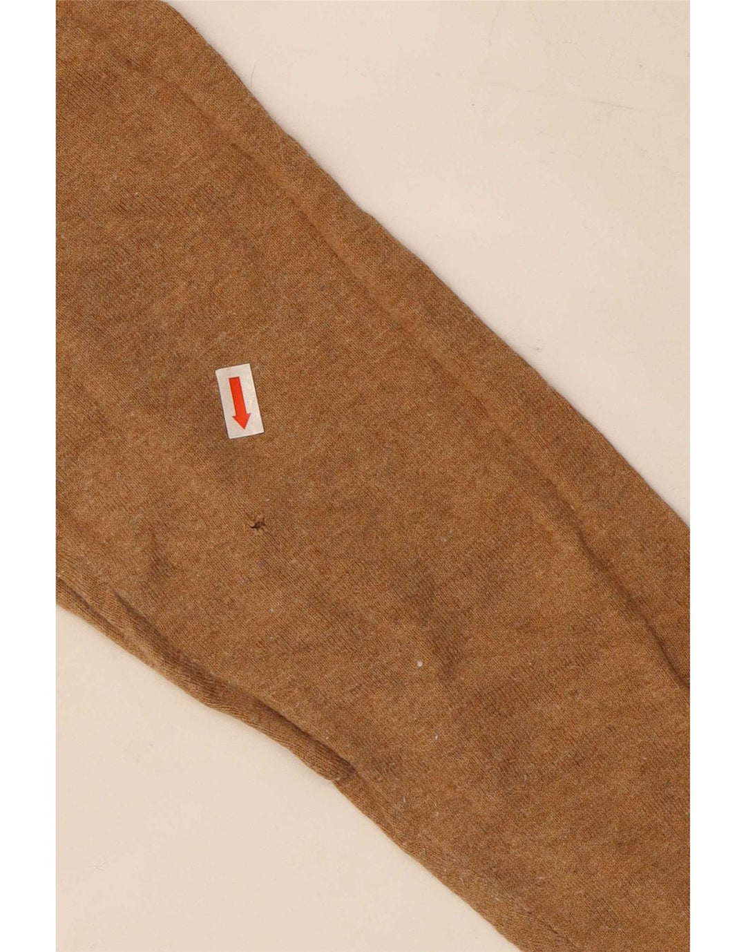 Massimo Dutti Pull col rond pour homme en coton marron moyen