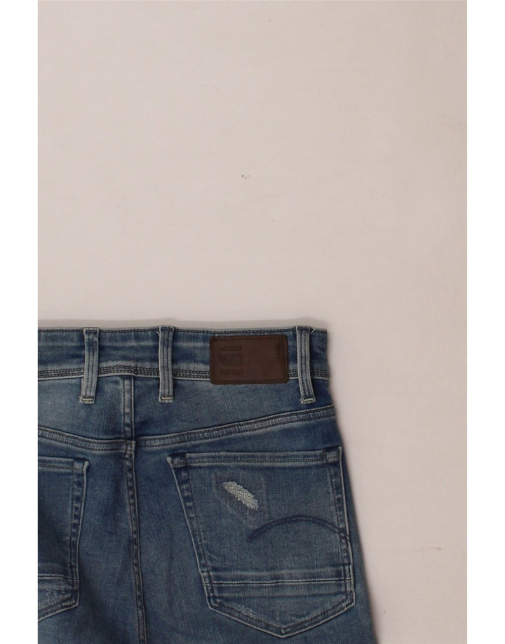 G-STAR Womens Distressed Skinny Jeans W26 L29 Blue Vintage G-Star and Second-Hand G-Star from Messina Hembry 