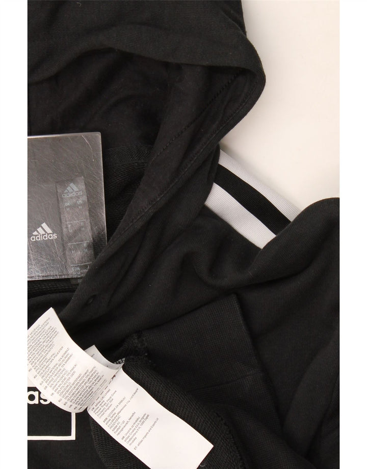 Adidas Pull à capuche pour homme en coton noir moyen