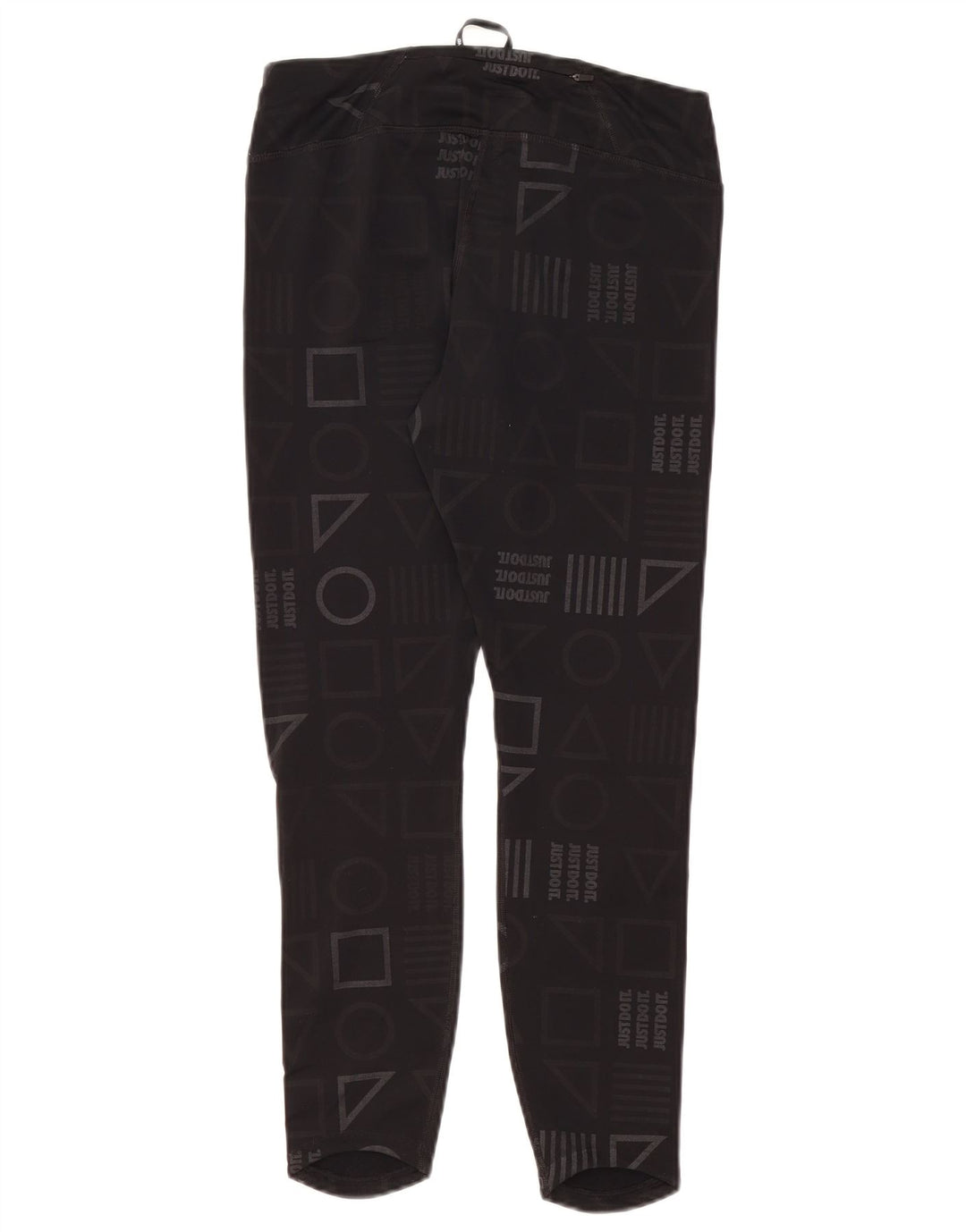 Nike Legging Dri Fit Graphic pour femme UK 44 Noir moyen géométrique