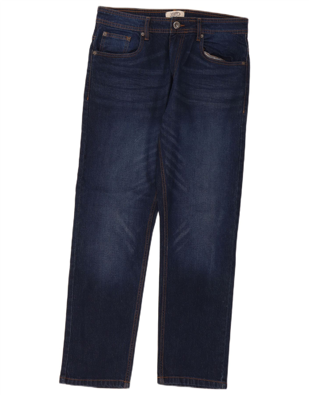Kangaroo Poo Jean Slim Homme W34 L30 Bleu Marine Coton