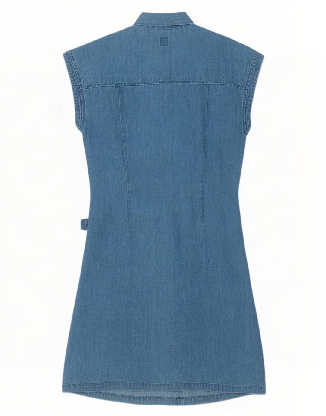 Gant Robe en jean pour femme UK 16 Large Bleu Coton