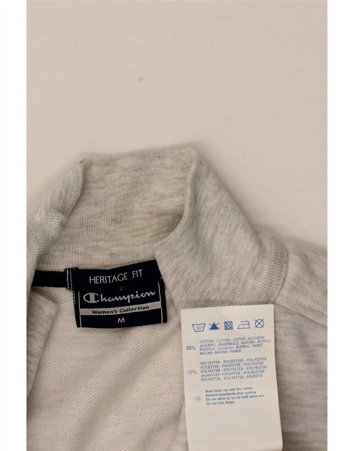 Champion Veste de survêtement Heritage Fit pour femme UK 14 Gris moyen moucheté